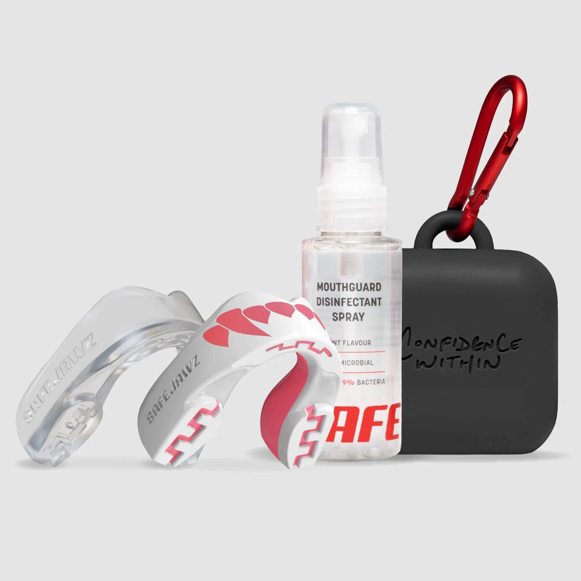 SafeJawz Extro Series Premium Bundle - Pink Fangz