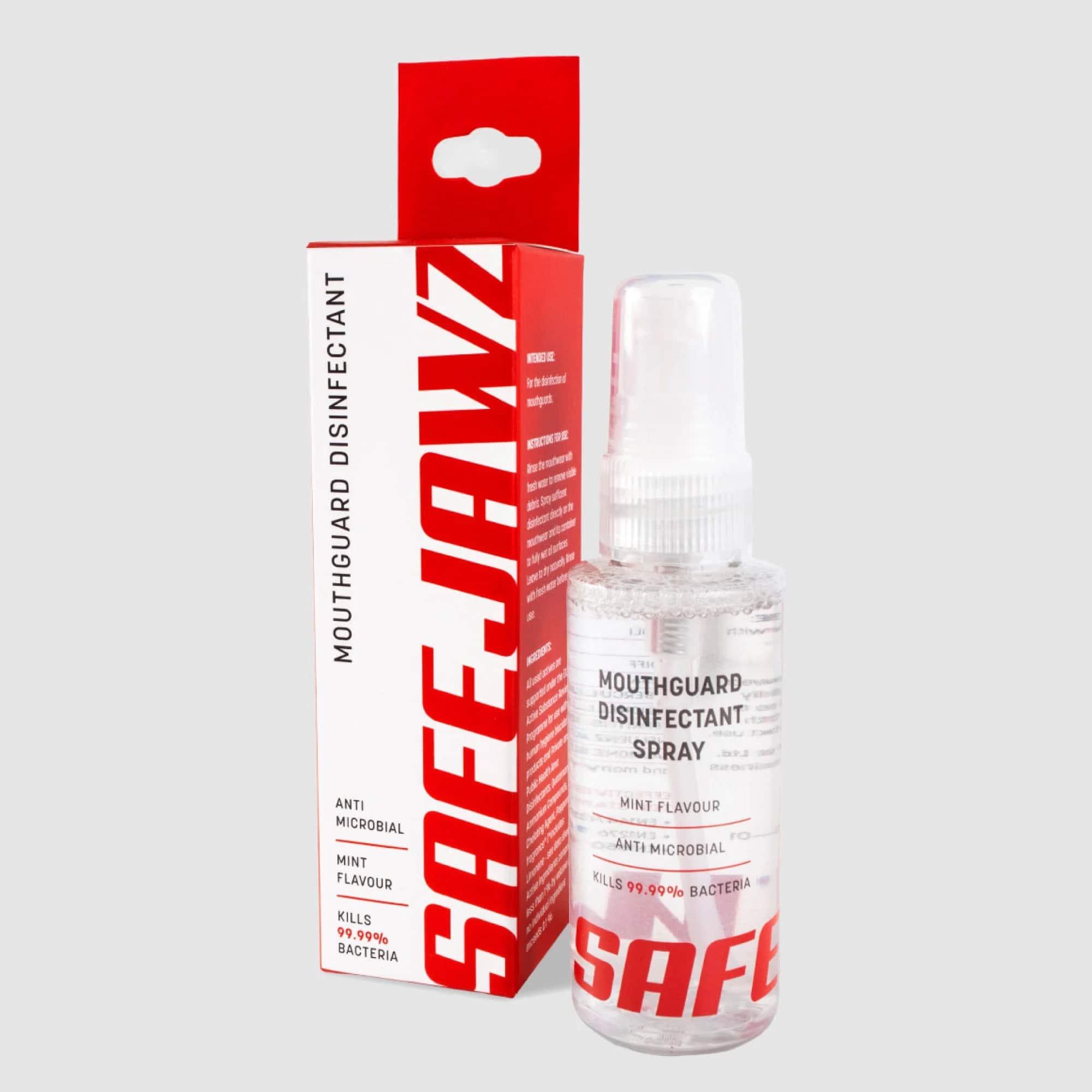 SafeJawz rengjøringsspray · mint, 50 ml