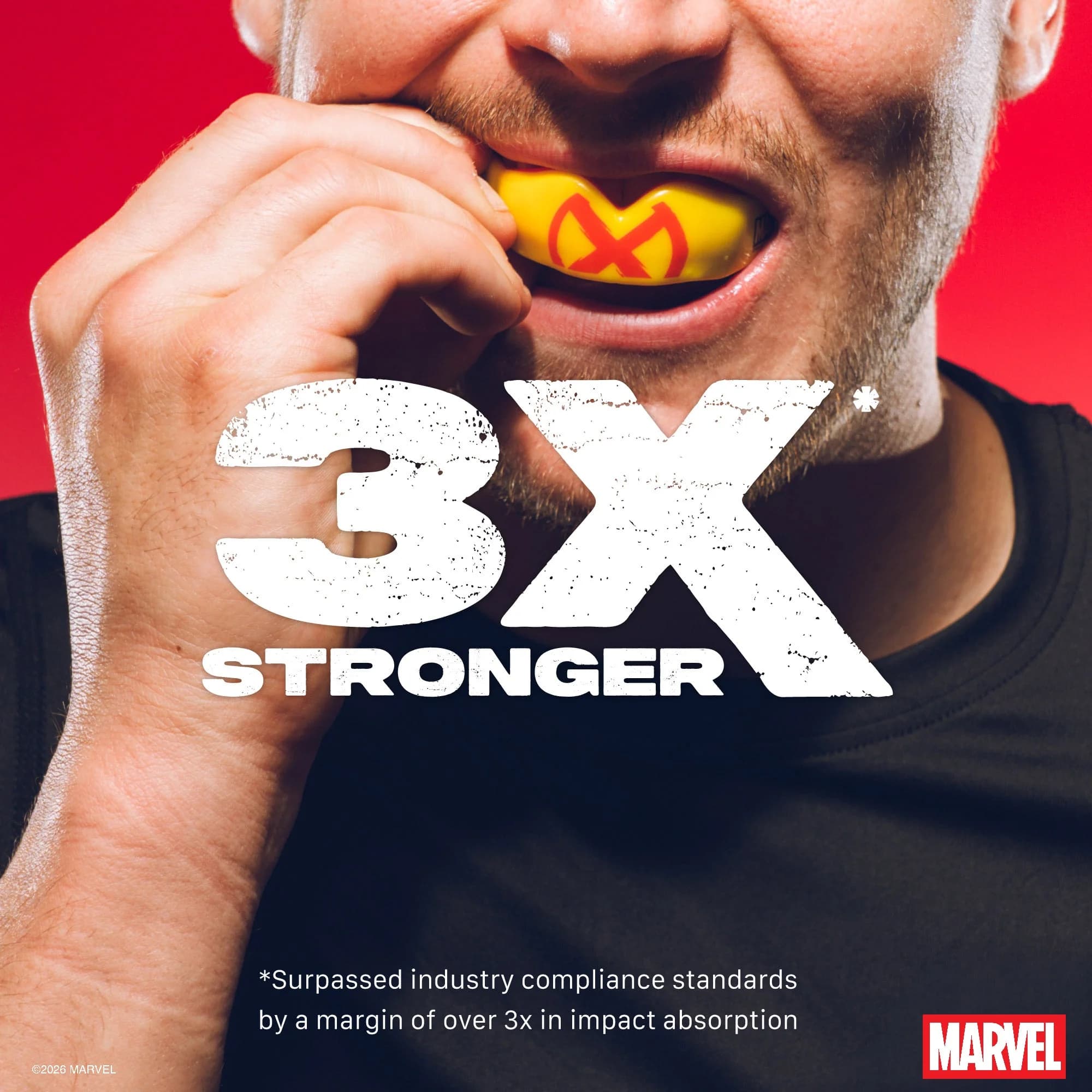 SafeJawz Marvel X-Men Logo Mouthguard – additional SafeJawz photograph