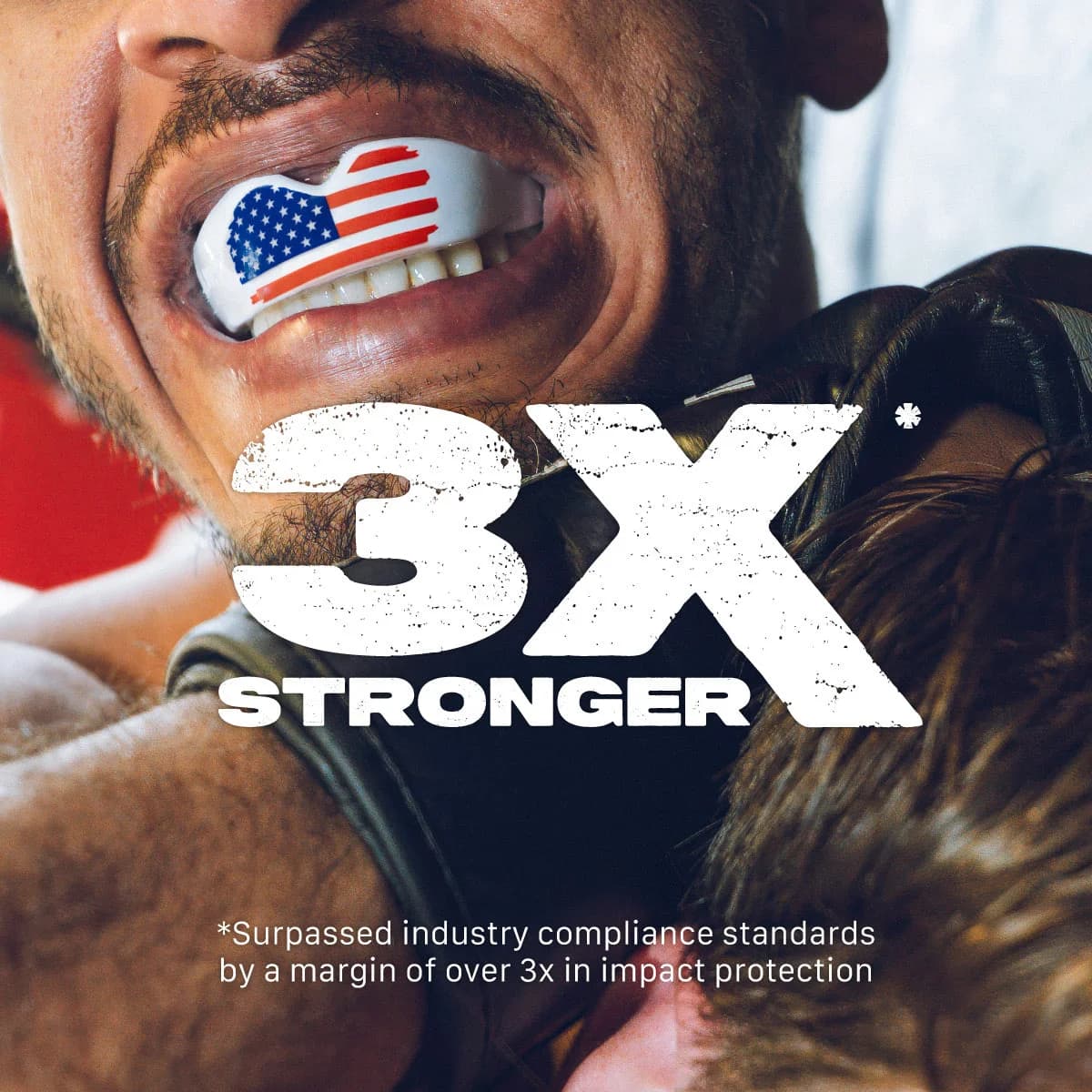 SafeJawz Extro Flags Range Mouth guard USA – additional SafeJawz photograph