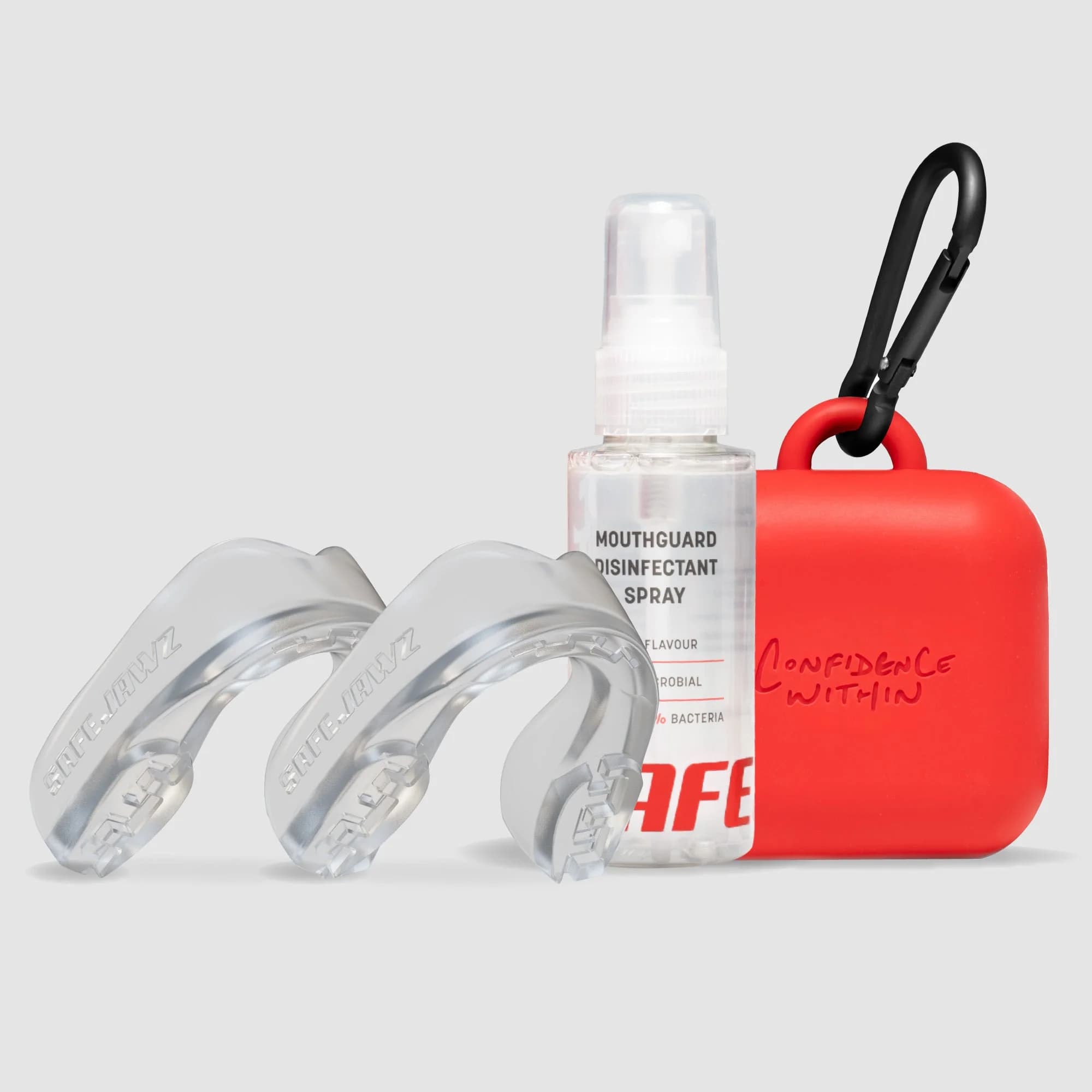 SafeJawz Intro Series Premium Bundle - Clear – original SafeJawz product photograph