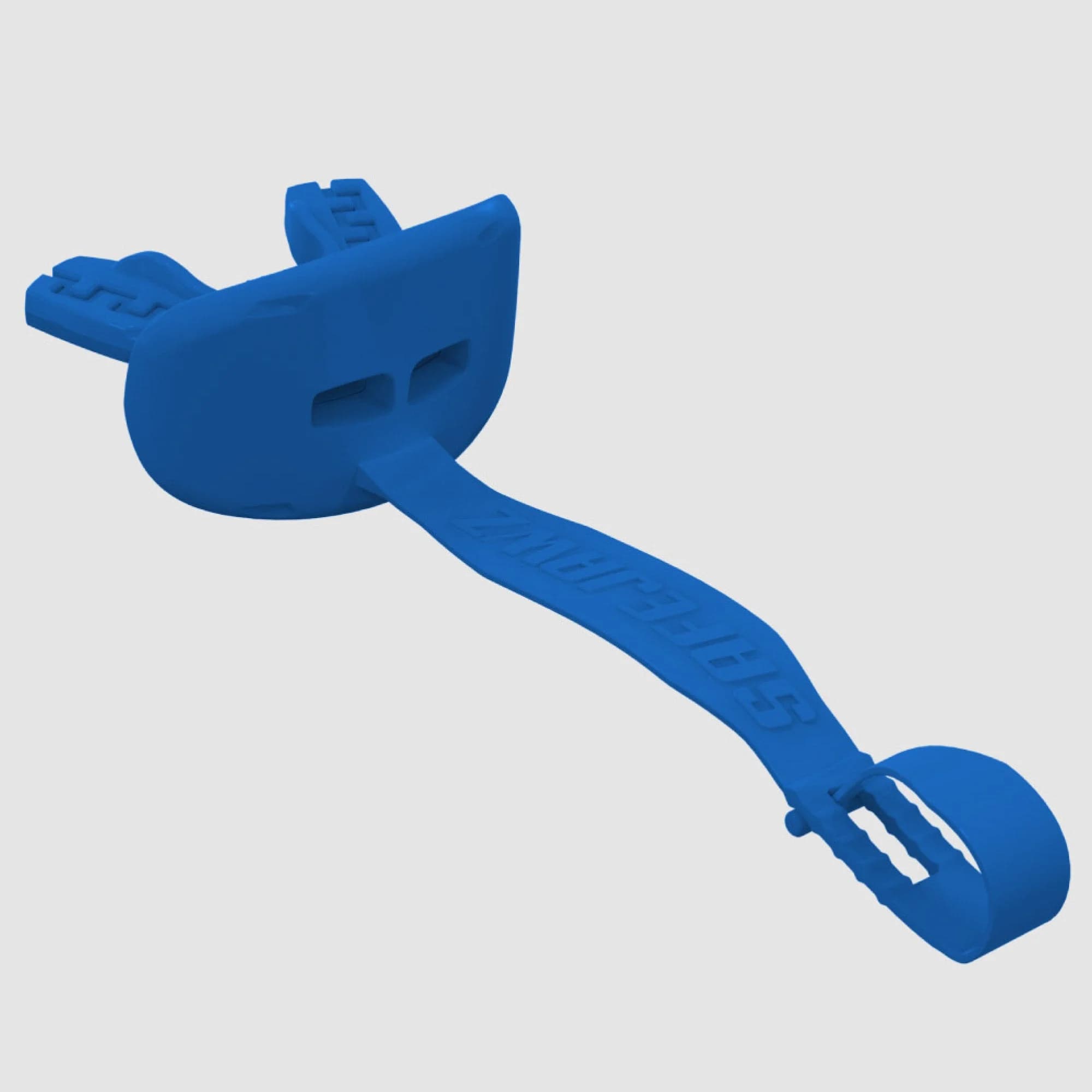 SafeJawz Intro Series Lip Guard- Blue – original SafeJawz product photograph