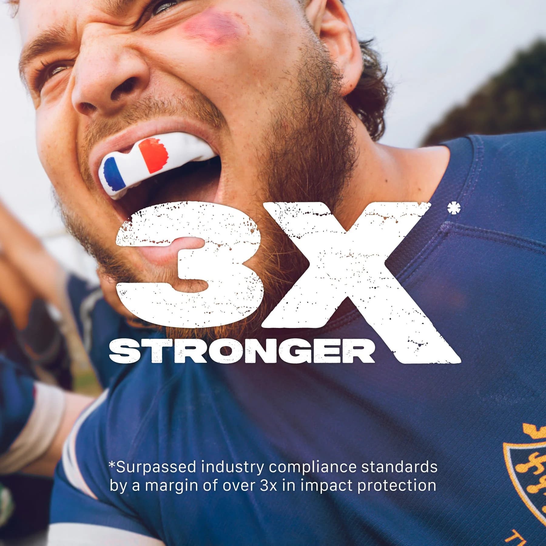 SafeJawz Extro Flags Range Mouth guard France – additional SafeJawz photograph