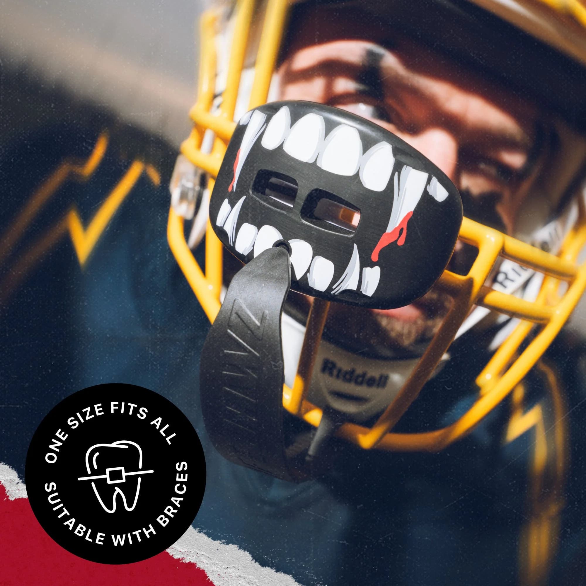 SafeJawz Extro Series Lip Protector -  Fangz – additional SafeJawz photograph