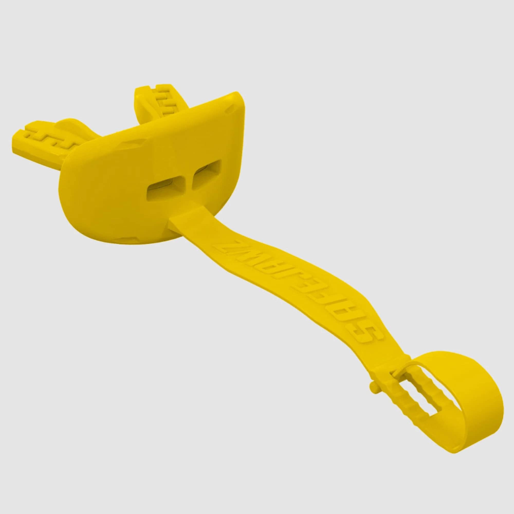 SafeJawz Intro Series Lip Guard - Yellow – original SafeJawz product photograph