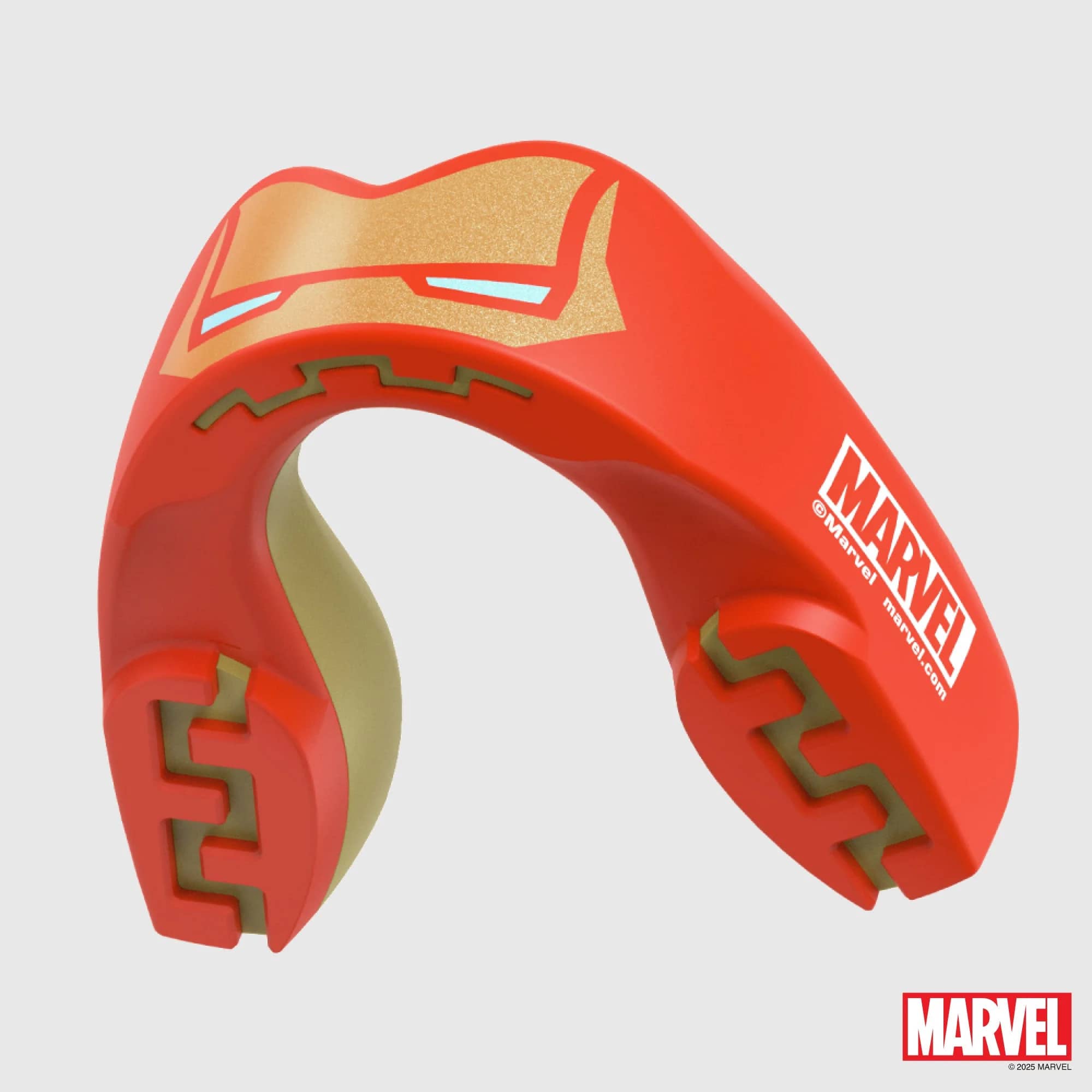 SafeJawz Marvel Iron-Man Mouth guard - Red – original SafeJawz product photograph
