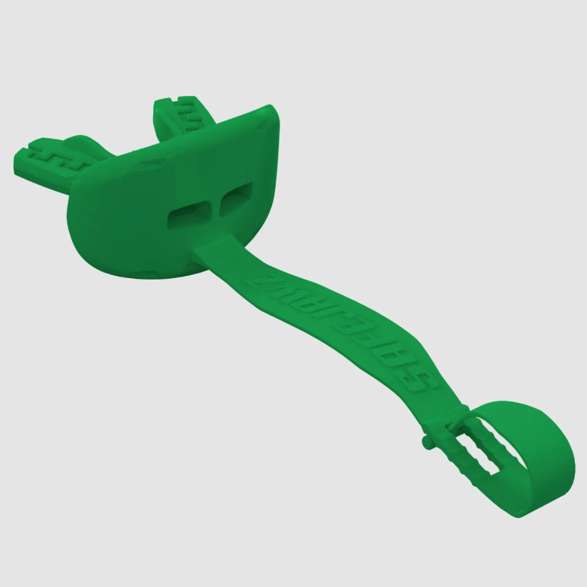 SafeJawz Intro Series Lip Guard - Green – original SafeJawz product photograph