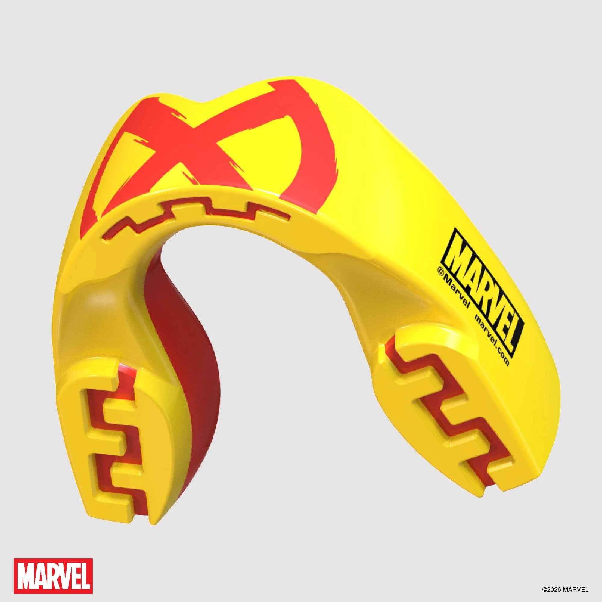 SafeJawz Marvel X-Men Logo Mouthguard – original SafeJawz product photograph