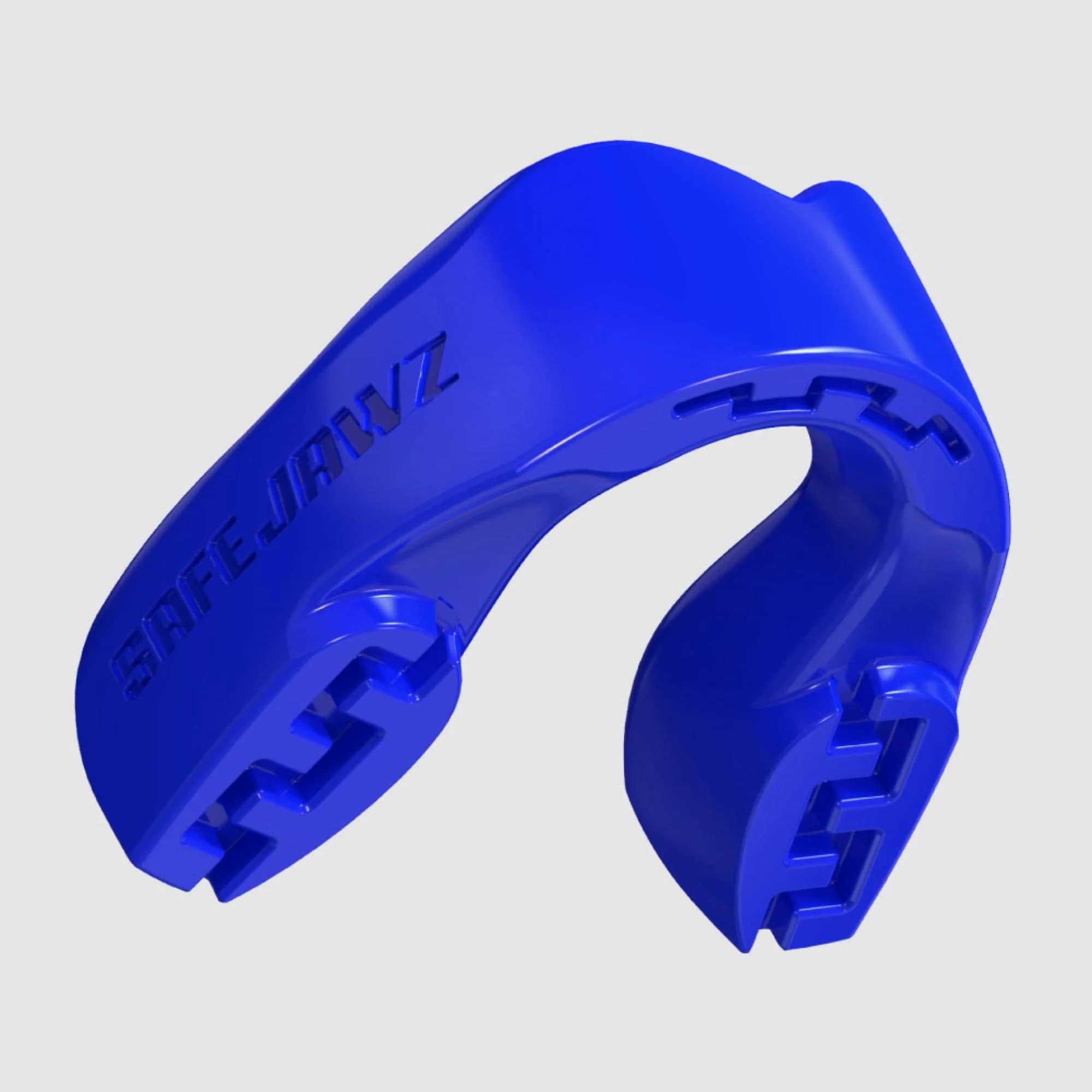 SafeJawz Intro Series Mouth guard - Blue – original SafeJawz product photograph